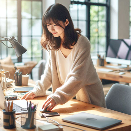 デスク周りの収納に気を配るメリット