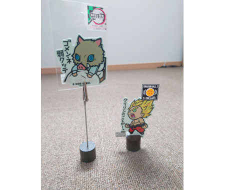 クリップ付きとクリップ無しが同梱