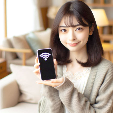 無線を利用していると急に通信できなくなる様子と原因