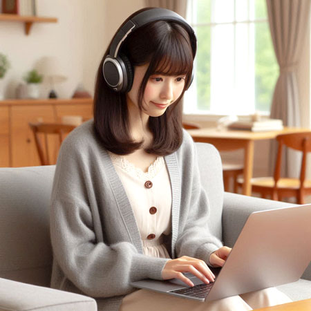 タスクバーにプレビューが表示される様子
