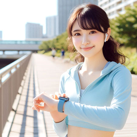 スマートウォッチ「X8」の音楽再生機能