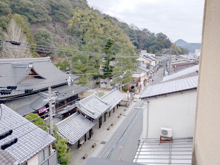 「御所の湯」の外観