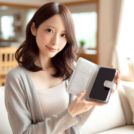 スマホ版 Google Map で「周辺のスポット」が表示される様子