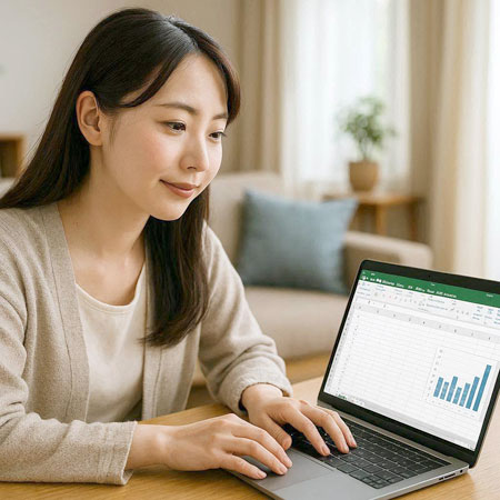 Excel で行ごと簡単に昇順降順にソートしたい