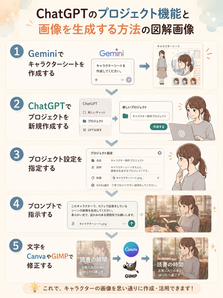 図解画像を生成する