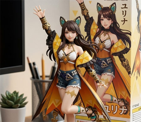 少し前に流行ったフィギュア風画像の作成